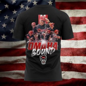 NC State Baseball SUPER REGIONAL CHAMPS Omaha Bound 2024 T Shirt 2