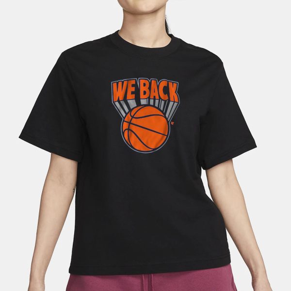 NEW YORK WE BACK T-SHIRT