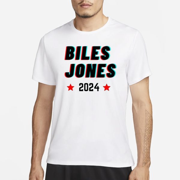 Nanner Biles Jones 2024 T-Shirt