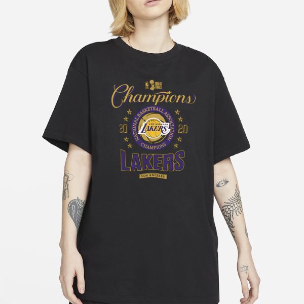 National Basketball Association Champions 2020 Lakers T-Shirt