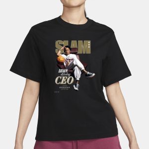 National Champion Dawn Staley Covers Slam 250 T Shirt 2