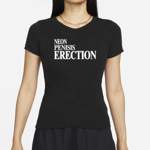 Neon Penisis Erection T Shirt 2