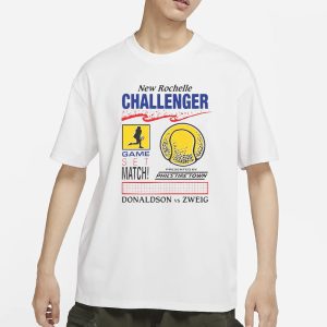 New Rochelle Challenger Game Set Match T Shirt 1