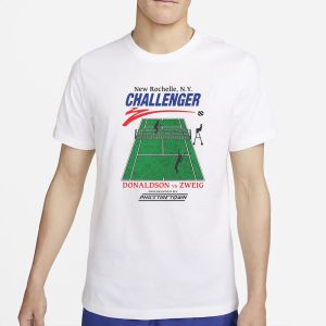 New Rochelle NY Challenger Donaldson vs Zweig T Shirt 1