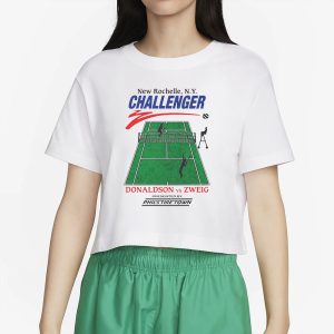 New Rochelle NY Challenger Donaldson vs Zweig T Shirt 2