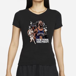 New York Jalen Brunson 2024 T-Shirt 1 New York Jalen Brunson 2024 T Shirt 2