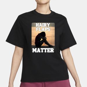 Niamhy Noozey Hairy Flaps Matter T Shirt 2
