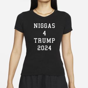 Niggas 4 Trump 2024 T Shirt 2