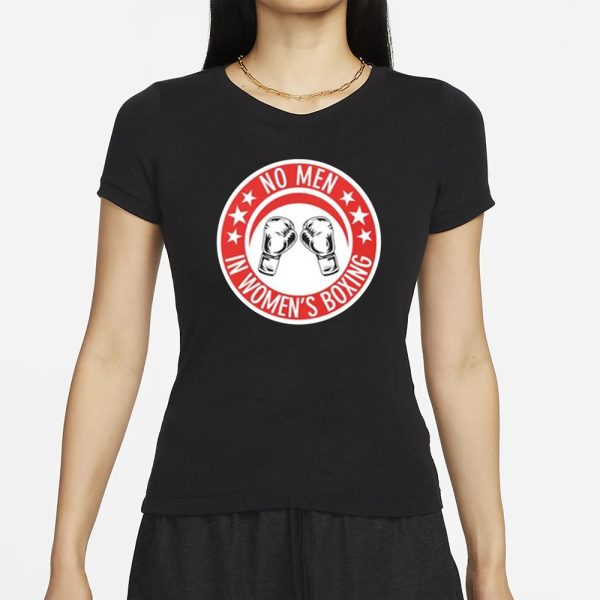 No Men In Women’s Boxing T-Shirt