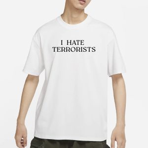 Old Row I Hate Terrorists Shirt 1