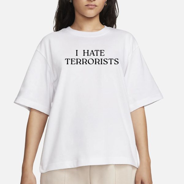 Old Row I Hate Terrorists Shirt