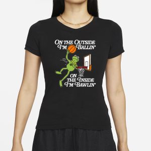 On The Outside I’m Ballin’ On The Inside I’m Ballin’ T-Shirt 1 On The Outside I'm Ballin' On The Inside I'm Ballin' T Shirt 2