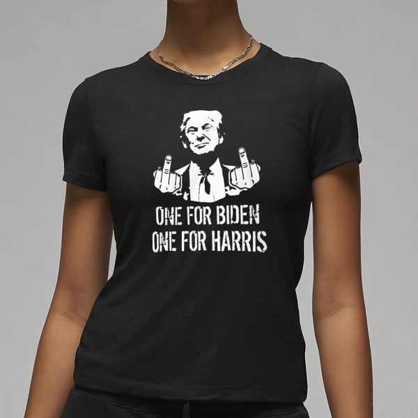 One For Biden One For Harris Trump T-Shirt