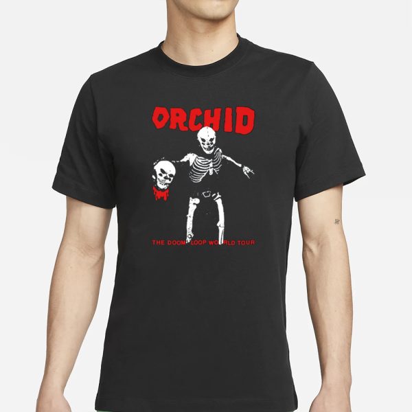 Orchid The Doom Loop World Tour T-Shirt