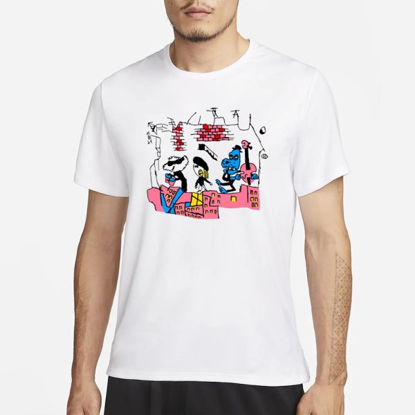 Peewee Retro Rad Puppet Band T-Shirt