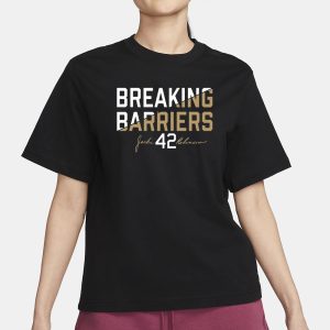 Pittsburgh Breaking Barriers Jackie Robinson 42 T Shirt 1 Pittsburgh Breaking Barriers Jackie Robinson 42 T Shirt 2