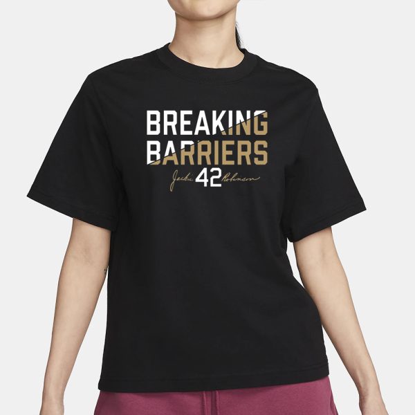 Pittsburgh Breaking Barriers Jackie Robinson 42 T Shirt