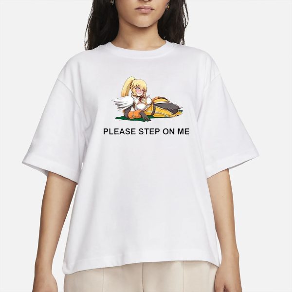 Please Step On Me Konosuba T-Shirt