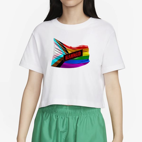 Pride Flags should be BANNED from Church & Schools T-Shirt