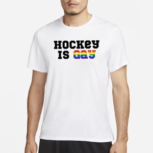 Pride Month Hockey Is Gay T Shirt 1