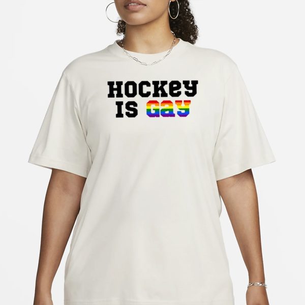 Pride Month Hockey Is Gay T-Shirt