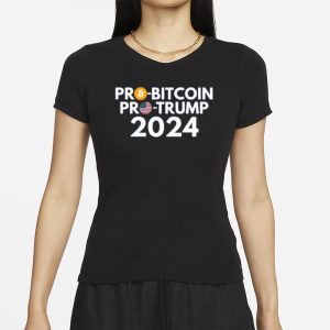 Pro-Bitcoin Pro-Trump 2024 T-Shirt 1 Pro Bitcoin Pro Trump 2024 T Shirt 2