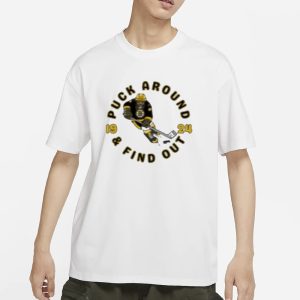 Puck Around 19 24 And Find Out Pittsburgh Penguins T Shirt 1