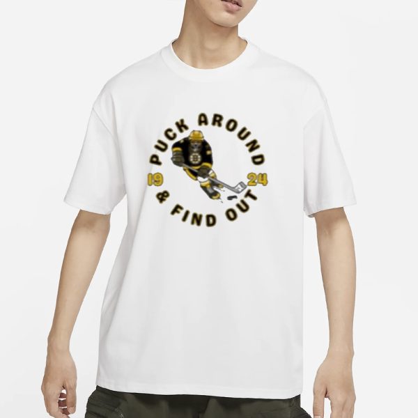 Puck Around 19 24 And Find Out Pittsburgh Penguins T-Shirt