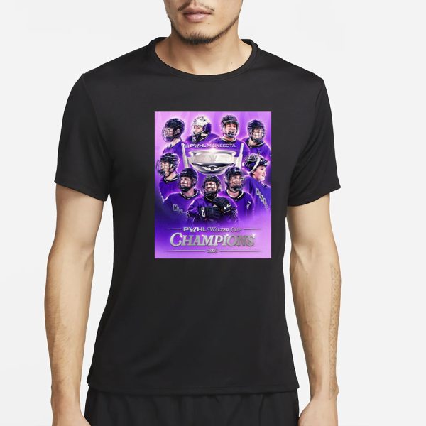 Pwhl Minnesota Walter Cup Champions T-Shirt