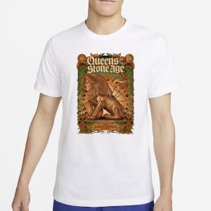 Queens Of The Stone Age Madrid ES June 20 2024 Real Jardin Botanico Alfonso XIII T Shirt 1