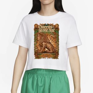 Queens Of The Stone Age Madrid ES June 20 2024 Real Jardin Botanico Alfonso XIII T Shirt 2