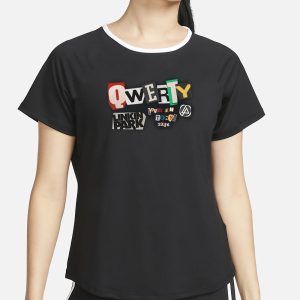Qwerty Ransom Note T Shirt 2