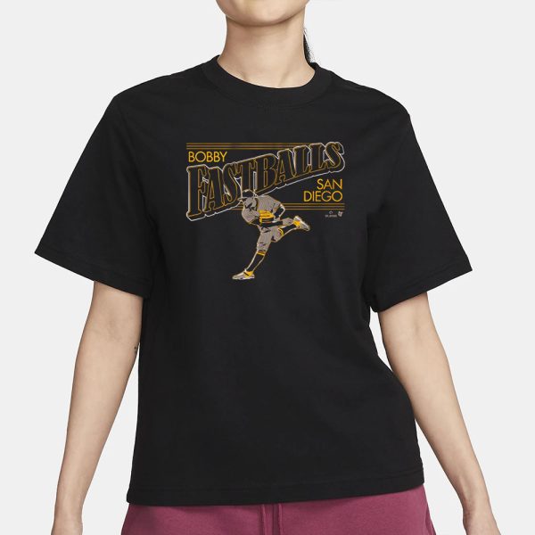 ROBERT SUAREZ BOBBY FASTBALLS T-SHIRT