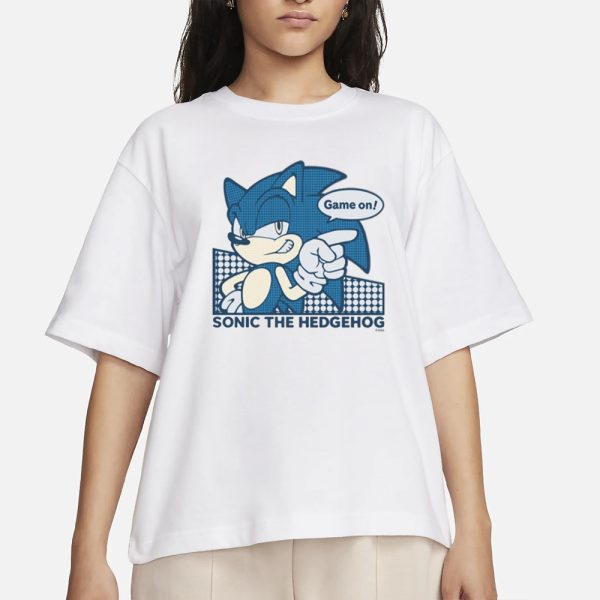 Raddreamcaster Sonic The Hadgehog Game On T-Shirt