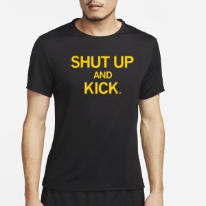 Raygunsite Shut Up And Kick T Shirt 1