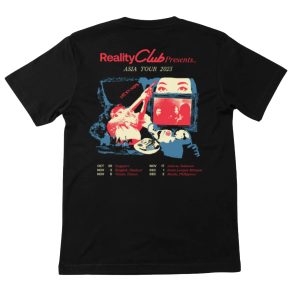 Reality Club Asia Tour T Shirt Black 3