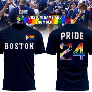 Red Sox Pride Night 2024 T Shirt 1