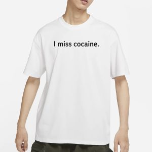 Redbull Lover I Miss Cocaine T Shirt 1