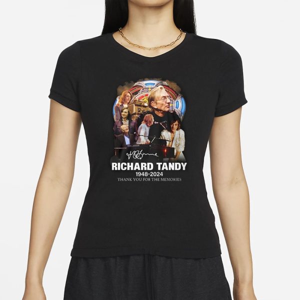 Richard Tandy 1948-2024 Thank You For The Memories T-Shirt