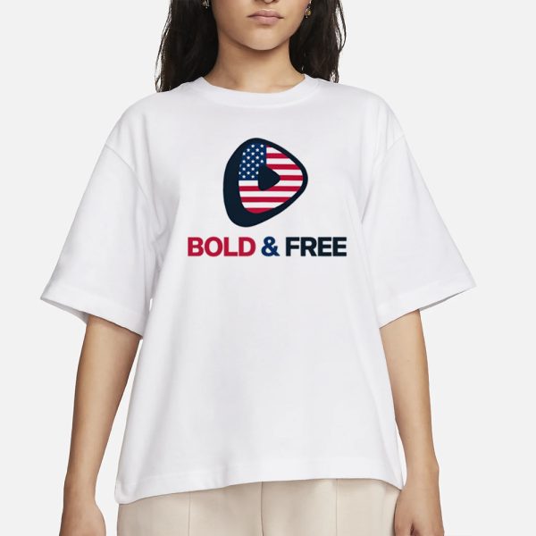 Rick Racela Bold & Free Usa T-Shirt