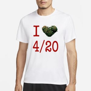 Rihanna I Love 420 Day T Shirt 1