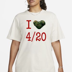 Rihanna I Love 420 Day T Shirt 2