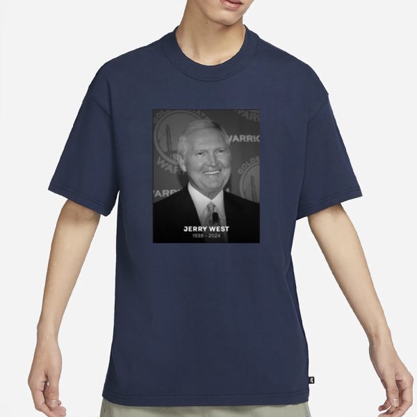 Rip Jerry West 1938 – 2024 T-Shirt