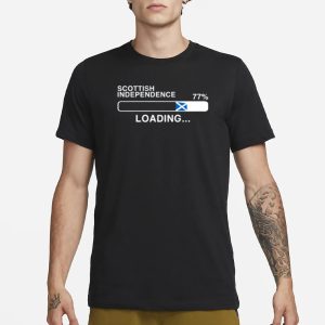 Roberta Gilmour Scottish Independence 77 Loading T Shirt 1