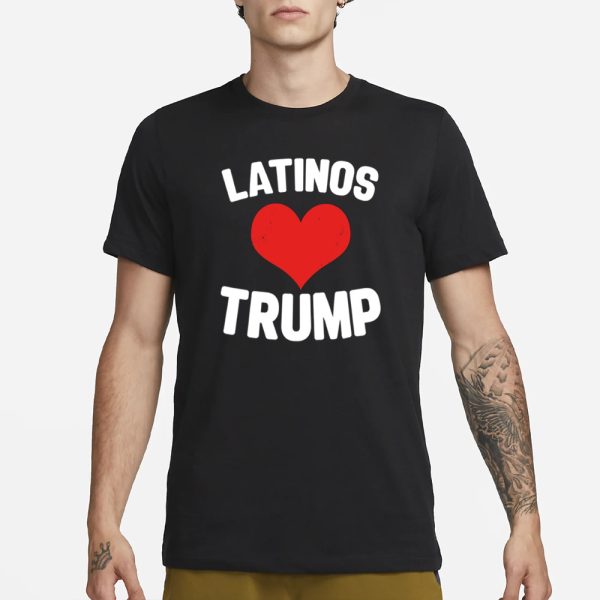 Ron Filipkowski Latinos Love Trump T-Shirt