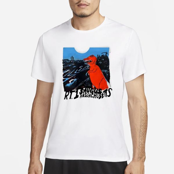 Rt 1 Saugus Dinosaur T-Shirt