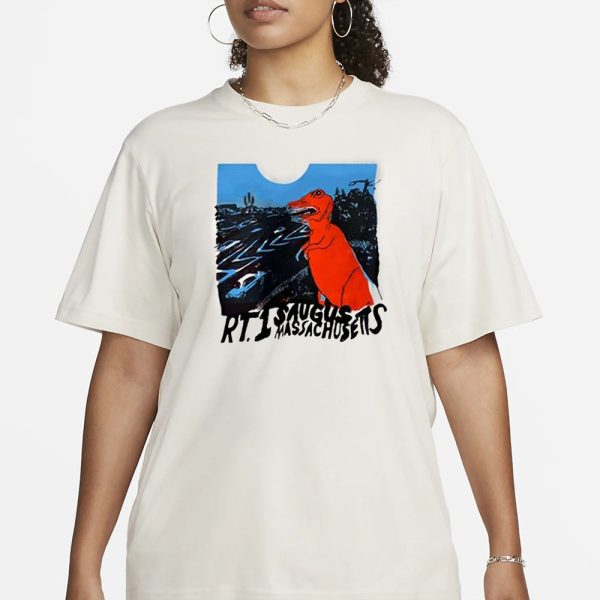 Rt 1 Saugus Dinosaur T-Shirt