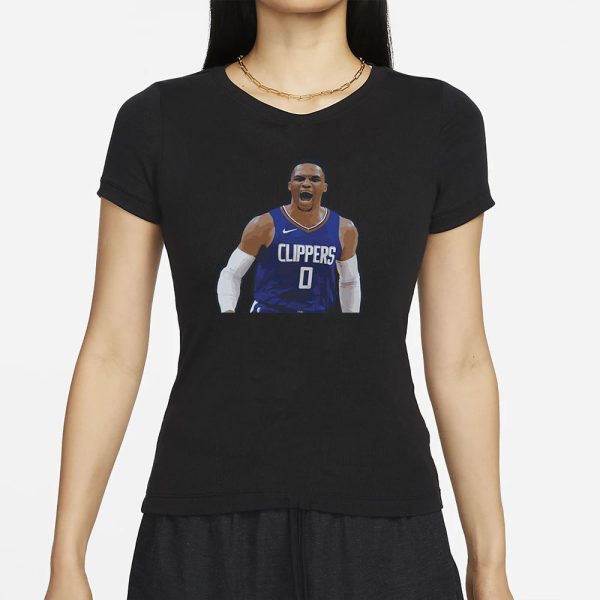 Russell Westbrook La Clippers basketball T-Shirt