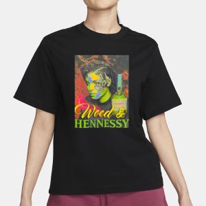 Rxk Nephew Wearing Weed Hennessey T Shirt 2