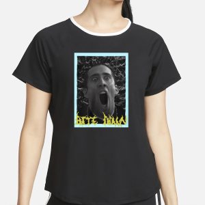 Ryanmiw Bite Down Nicolas Cage T Shirt 2